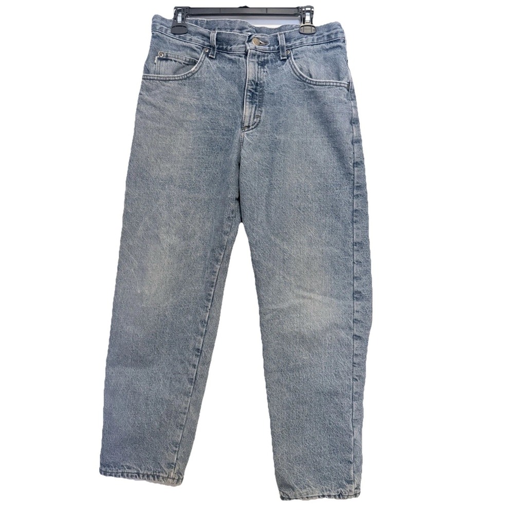 Men's LL Bean Vintage Flannel Lined  Jeans 34/30